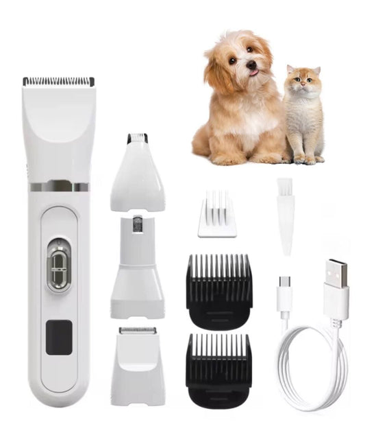 GroomEase™ 4-in-1 Pet Clipper